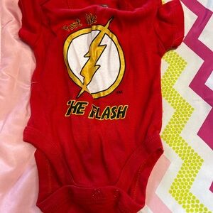 League Red Baby Onesie
